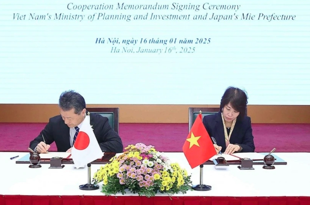 MPI signs MoU with Japan's Mie prefecture to strengthen investment ties